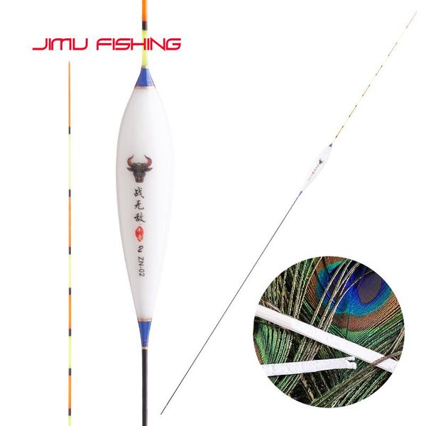 

fishing accessories 1 pcs peacock feather floats shallow water bobber big buoyancy buoy fresh carp crucain tool