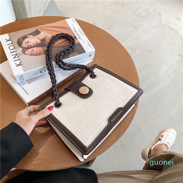 

designer- 2021 stone pattern pu leather small shoulder bags for women purses and handbags designer fashion ladies crossbody bag