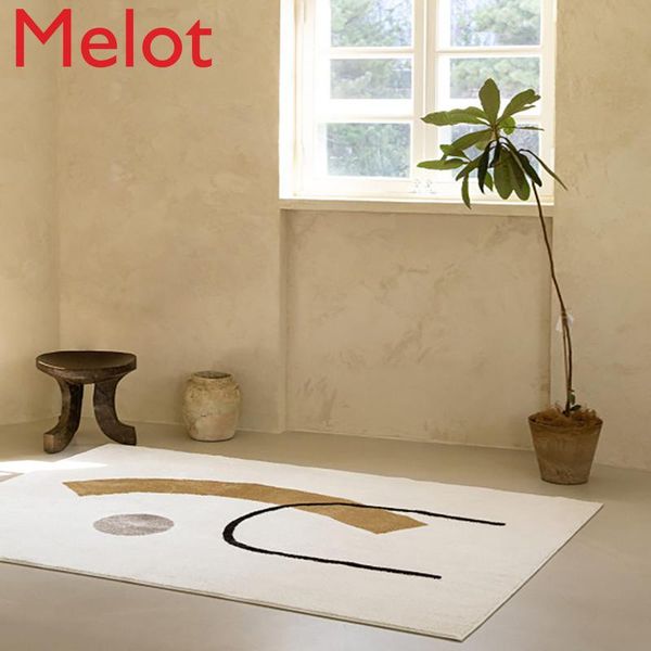 

carpets nordic carpet living room modern simple coffee bedroom thickened household bedside blanket customizable floor mat
