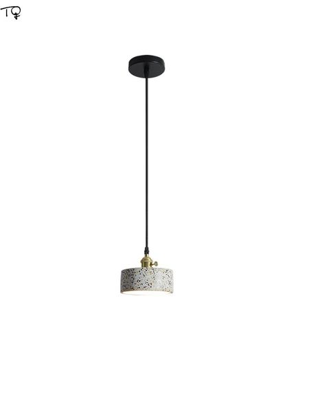 

pendant lamps post modern designer cement terrazzo lights for living room decor home kitchen fixture bathroom bedroom dining cafe