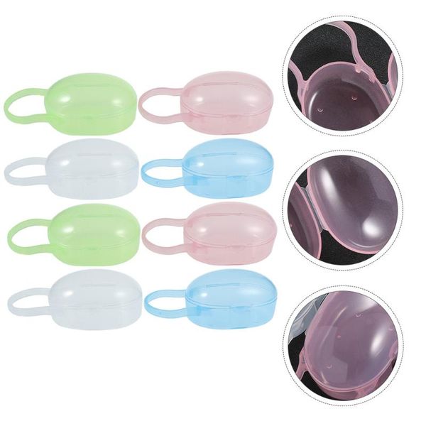 

pacifiers# 8pcs universal baby toddler pacifier case storage box container holder