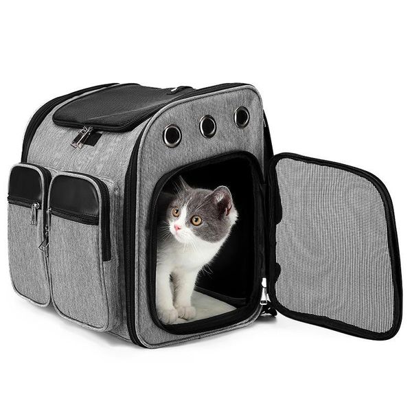 

dog car seat covers backpack carrier breathable mesh puppy cats outdoor travel portable cage for pet products