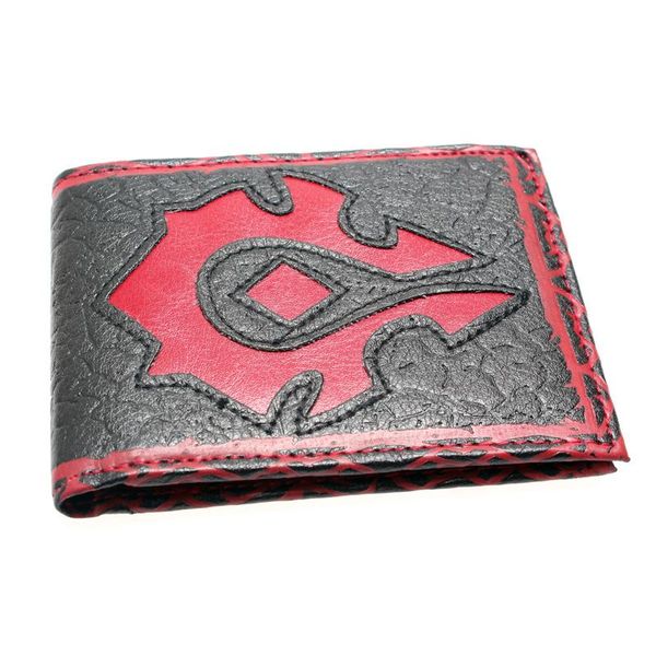 

wallets men's ladies vintage purse women designer wallet 1265, Red;black