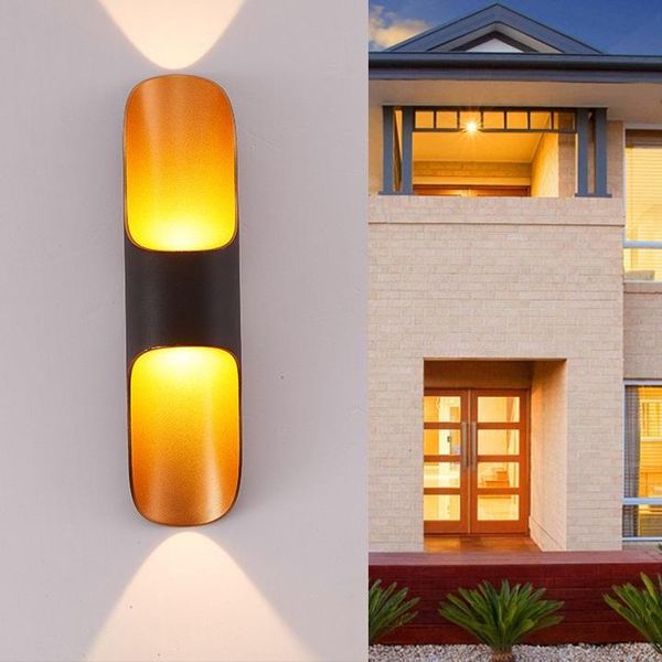 

wall lamp balcony sconces lights modern led bedroom aluminum waterfool patio sconce lamps bathroom mirror light fixtures