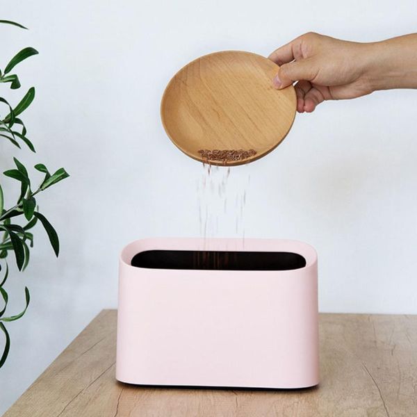 

desktrash can mini waste container office table garbage kitchen desk bins