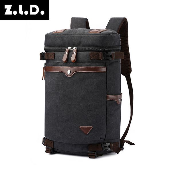 

mu gu leisure canvas men's backpack lapbag layman's bag
