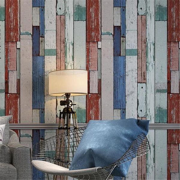 

wallpapers wellyu retro nostalgic imitation wood grain wallpaper bedroom bar cafe restaurant personality industrial wind cloth