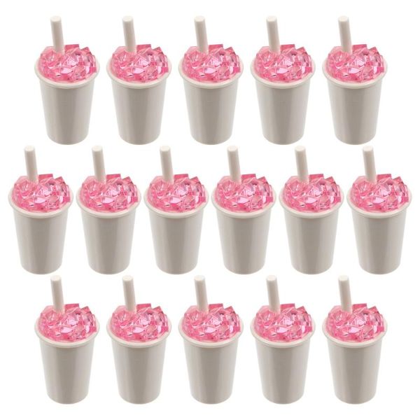 

storage bottles & jars 16pcs drink bottle shaped lip gloss tube container