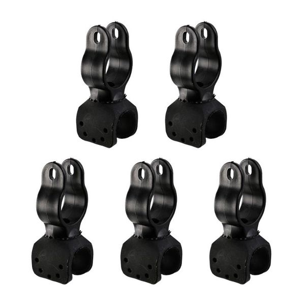 

5pcs cycling bike holder 360 degree rotation bicycle light torch mount led head front lamp headlight clip lights