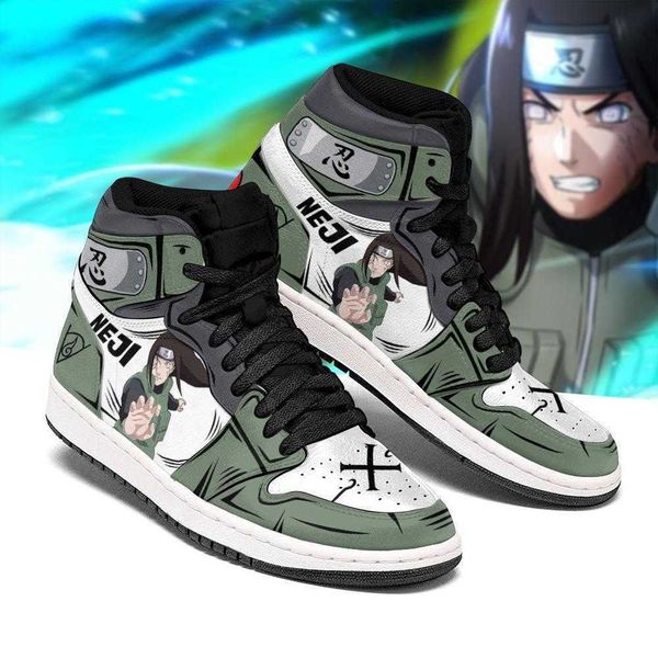 

naruto neji hyuga sho uniform costume anime sneakers