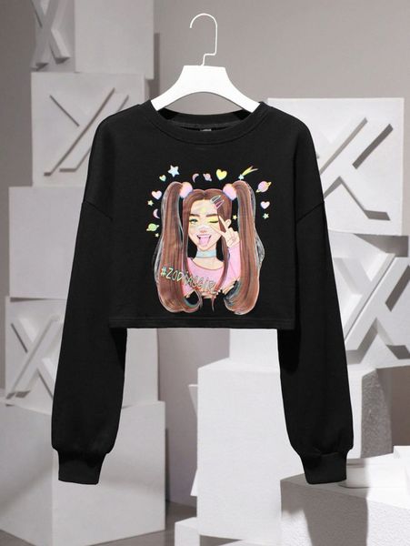 

x nastyakosyanova figure & heart print drop shoulder sweatshirt n0xl#, White;black