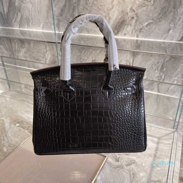 

evening bags shoulder messenger bag crocodle leather women's bag handbag
