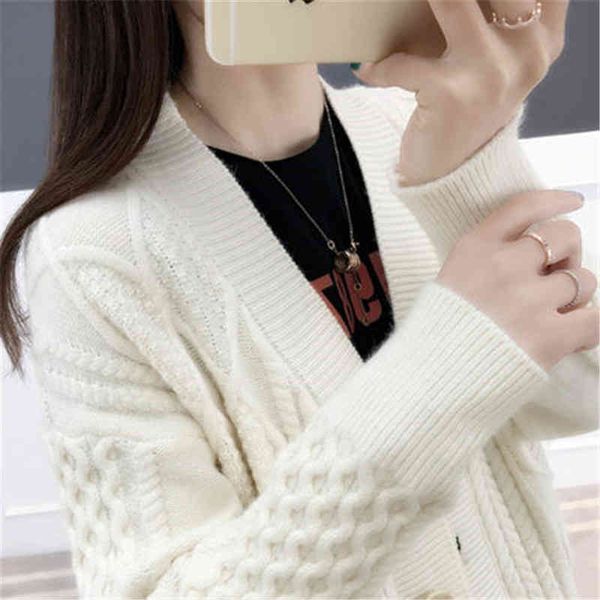 

women's knits & tees casual female cardigan with long sleeve, casual mesh for fall 4smn, White