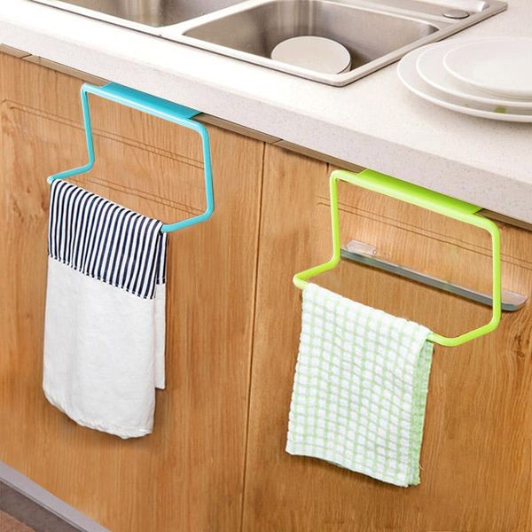 

kitchen storage & organization door tea towel rack bar hanging holder rail organizer bathroom cabinet cupboard hanger accessories wzpi