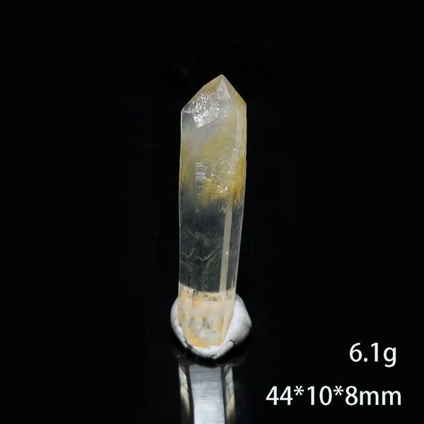 

decorative objects & figurines 3.1g a3-5 natural mango crystal quartz mineral specimen gemstone ornaments gifts from boyaca mine in northeas