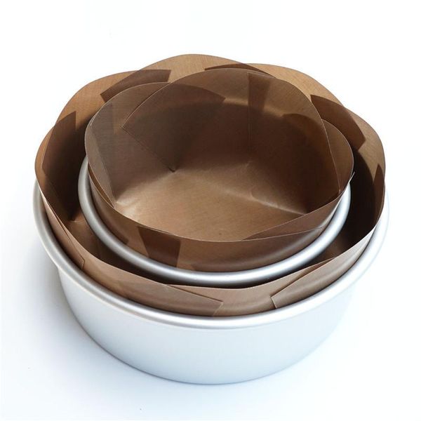 

rolling pins & pastry boards round non stick cake tin liner baking mat for molds temperature resistant reusable tools