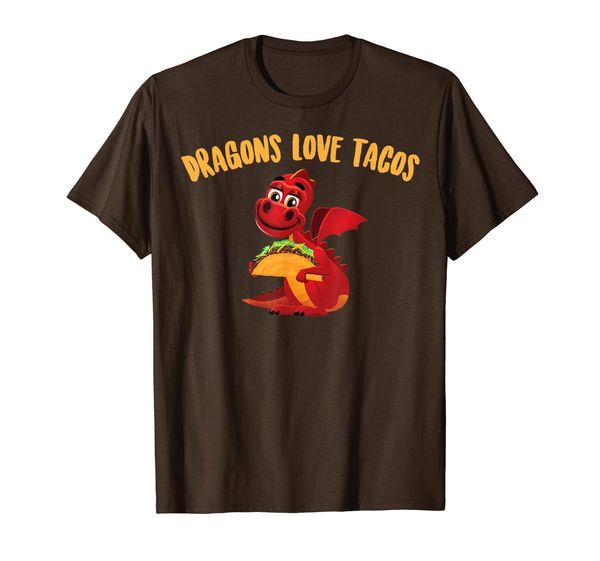 

Dragons Love Tacos | Cool Fish Tacos Dish Funny Gift T-Shirt, Mainly pictures