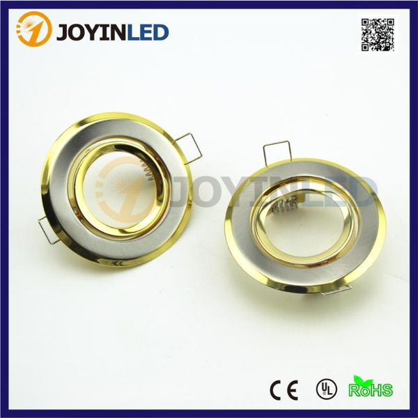 

golden circle fitting kits gu10/mr16/gu5.3 led spotlight frame fixtures/holders spotlights