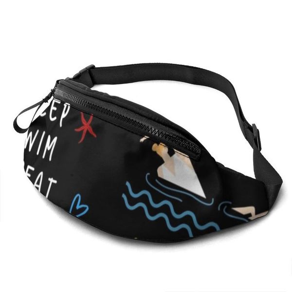 

waist bags sleep bag climbing women pack polyester print
