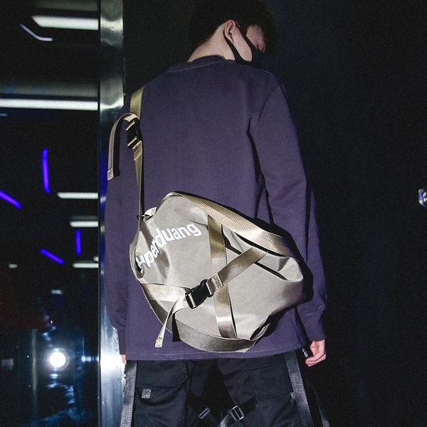 

duffel bags fashion trendy travel bag nylon waterproof couple sports training fitness excursions tote luggage
