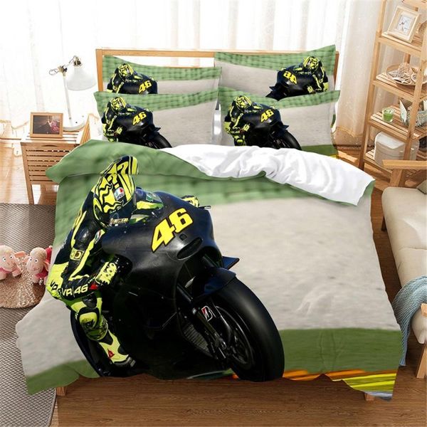 

bedding sets 3d moto set  duvet cover bed cotton bedroom