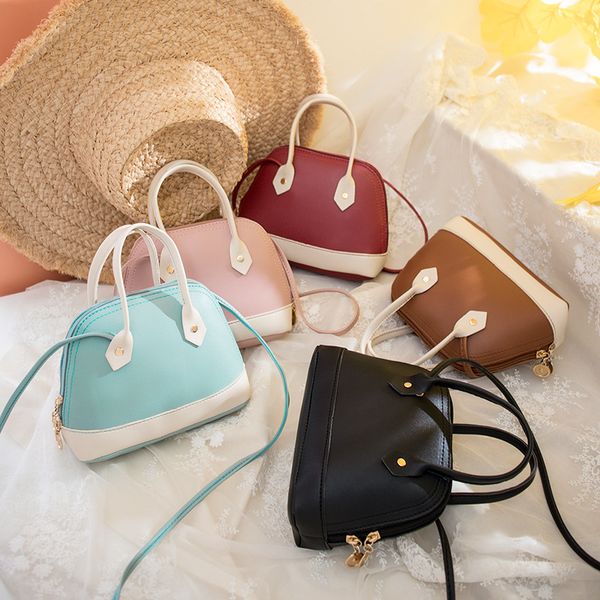 

foreign diagonal hit shell color handbag female small bag candy trade cute rjutk