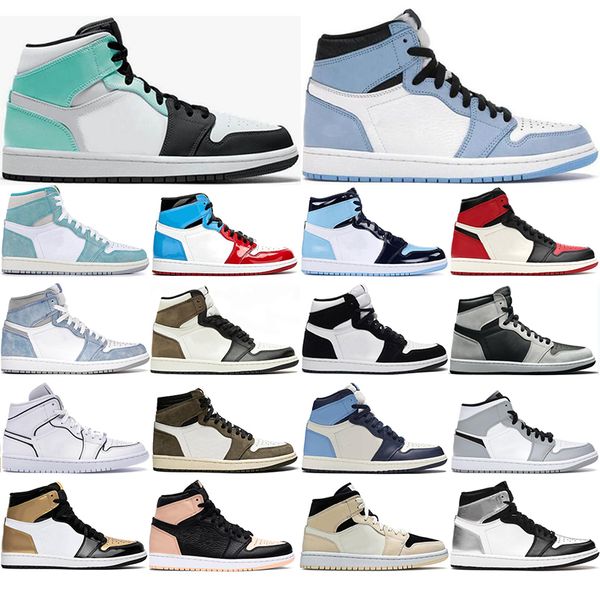 

with socks 2021 1s mens basketball shoes 1 shattered backboard mid barely orange mocha unc light smoke hyper royal grey shdaow outdoor sport, White;red