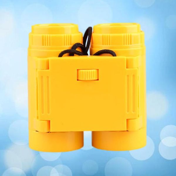 

telescope & binoculars creative yellow children game props birthday present for entertaining bird watching