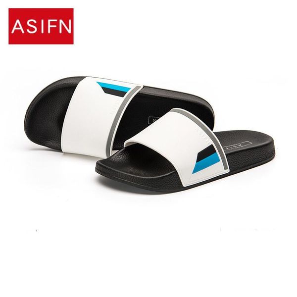 

slippers asifn for men women non-slip indoor shoes summer home sandals fit loves 5 colors, Black