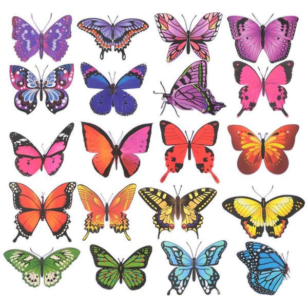 

curtain & drapes 20pcs window stickers anti-collision clings decals glass paste