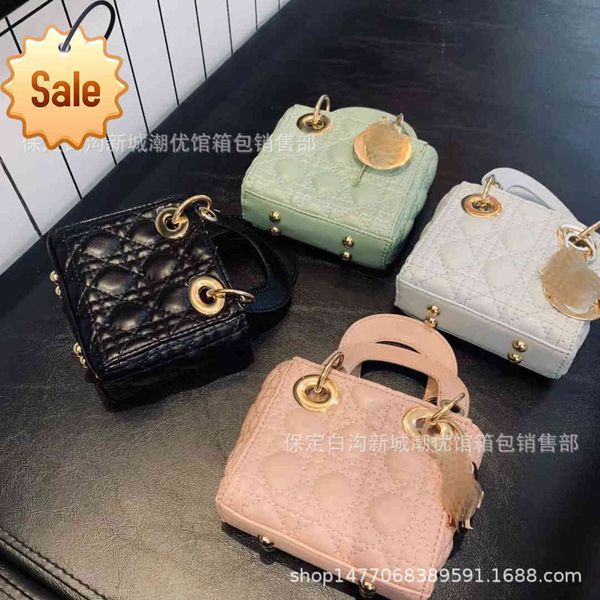 

new mini lingge bag niche hand diana single shoulder diagonal women's pu small