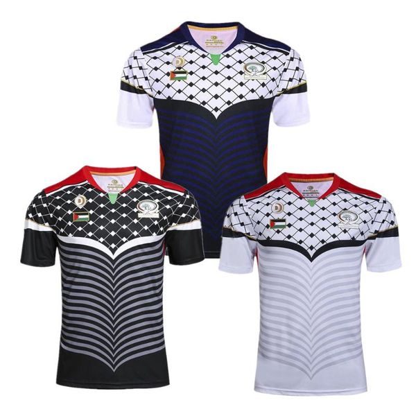 

men's t-shirts palestine white and black shirt tracksuit t survetement, White;black