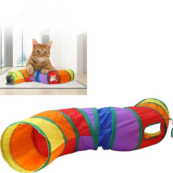 

cat tunnel type s pet tube collapsible play indoor outdoor kitty puppy toys