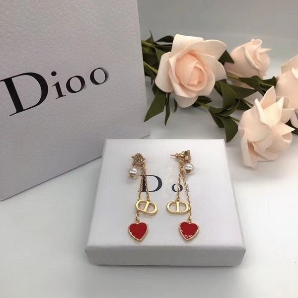 

design jewelry earrings 2021 new temperament female same star pearl gutta percha heart earrings, Silver