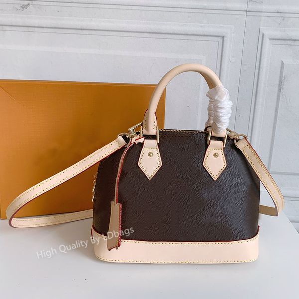 

2021ss luxurys designers bag alma bb fashion women shoulder bags chain messenger bag leather handbags shell wallet purse ladies cosmetic cro