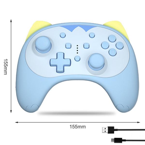 

game controller wireless joystick gamepad kitten shaped for switch pro accessories controllers & joysticks