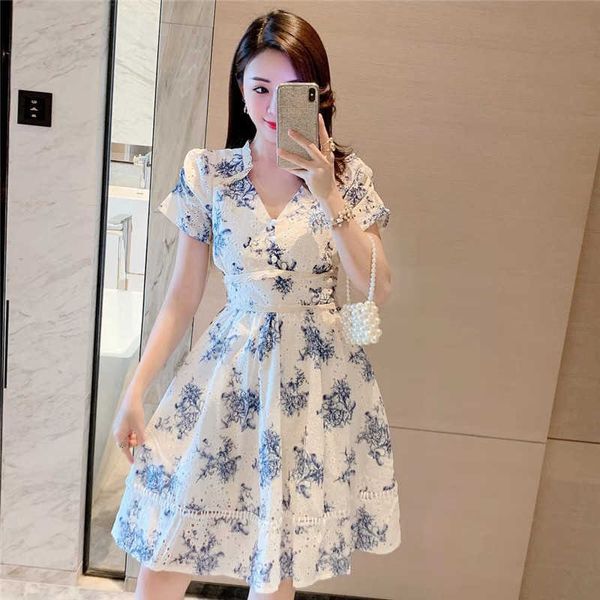 

arrival summer women's vintage water soluble floral embroidery patchwork runway elegant female dress vestido 210529, Black;gray