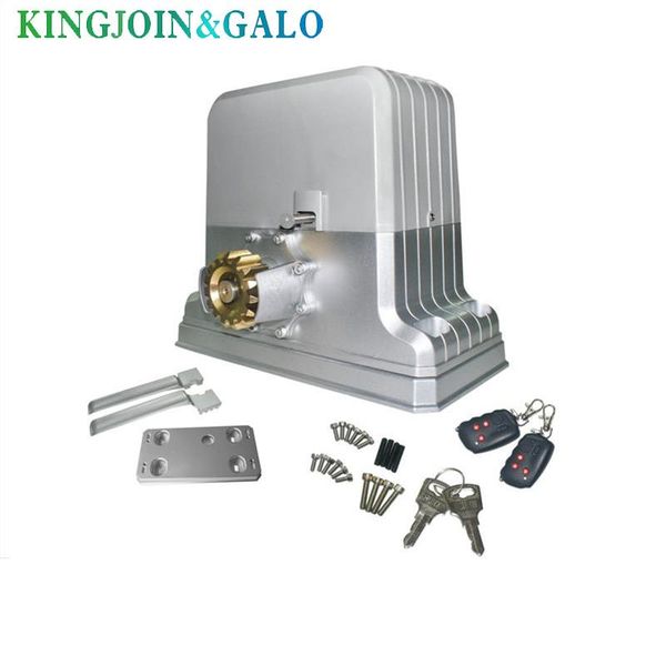 

electric gate motor with remote control and alarm system 1800kg fingerprint access