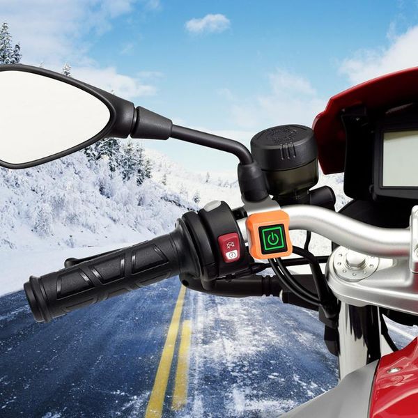

handlebars heated grips with standby mode for 22mm handlebar motorcycle hander modified motorbike