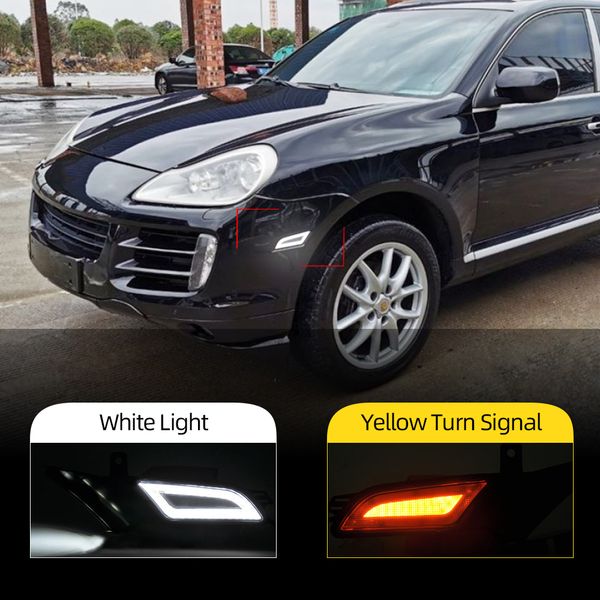 

2pcs for porsche cayenne 957 2007 2008 2009 2010 led side marker turn signal lamp light led drl daytime running light