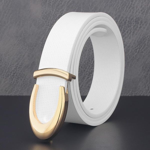 

belts white belt men's personality designer letter men 3.3cm wide ceinture, Black;brown