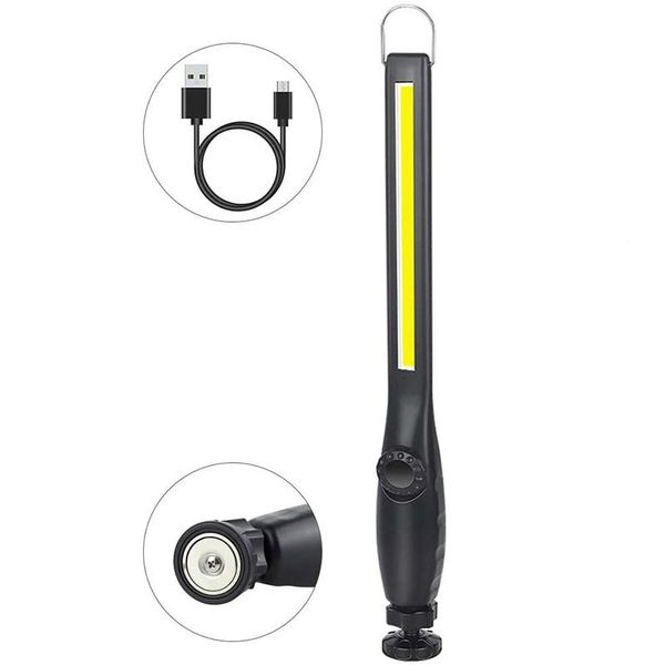 

portable lanterns led work light usb rechargeable magnetic cordless inspection for car repair home use workshop