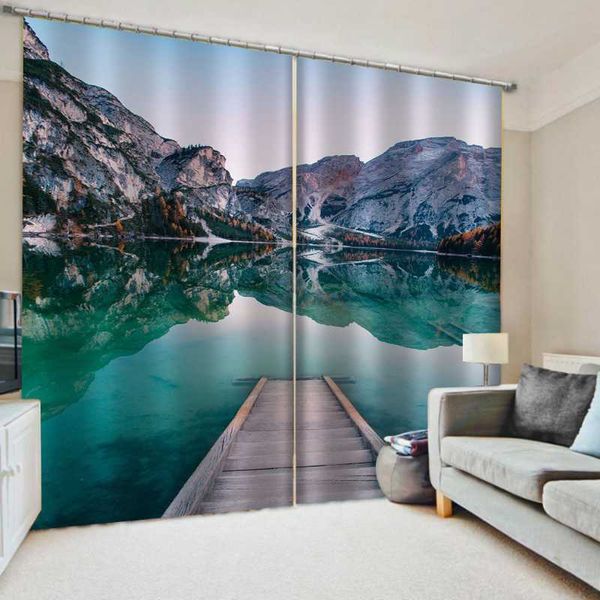 

curtain & drapes hd beautiful scenery window blackout modern fashion 3d curtains for home decor living room bedroom cortains