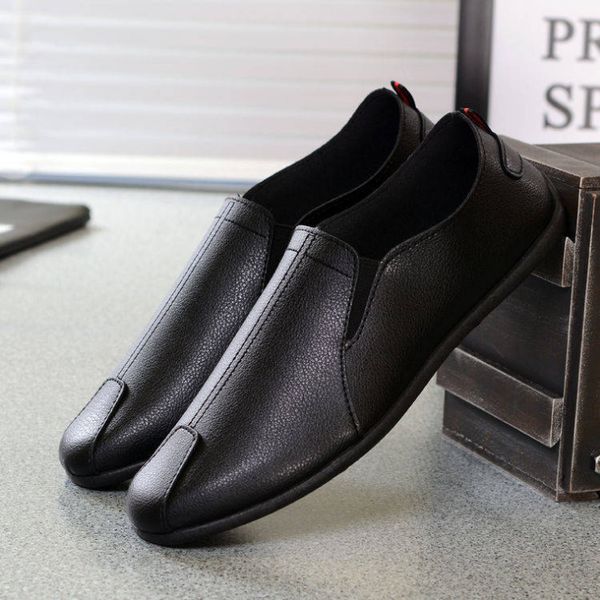 

manufacturers supply leather shoes spring and summer peas shoe men's casual british business korean version size 39-44