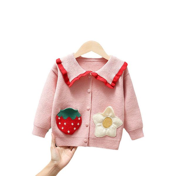 

girls cardigan kids coats baby outerwear cotton crochet knitting patterns children sweaters autumn winter clothing jackets clothes princess, Blue