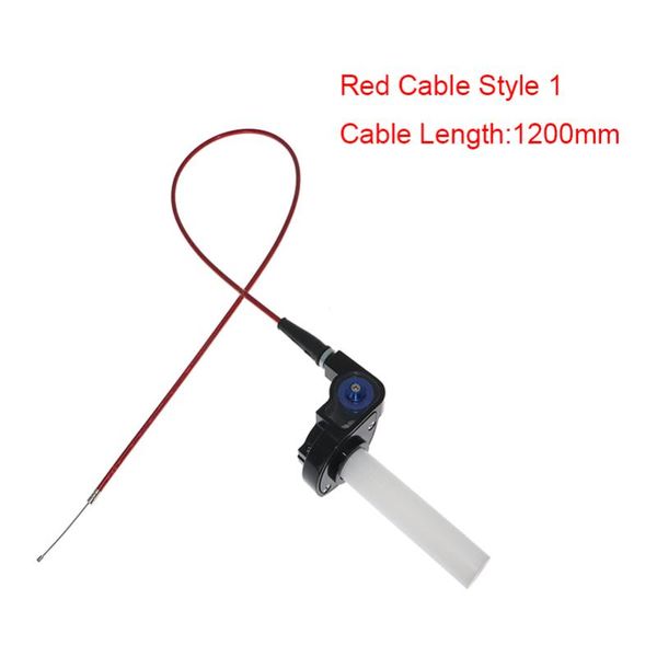 

handlebars grips settle twist throttle clamp plastic aluminum with cable for motorcycle pit dirt bike motocross atv offroad quad