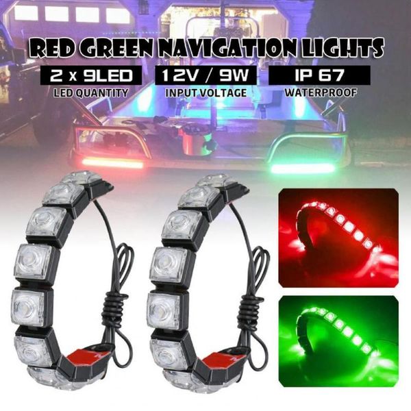 

emergency lights 2pcs daytime lamp flexible easy to install ip67 waterproof stretch car led strip light for yachts