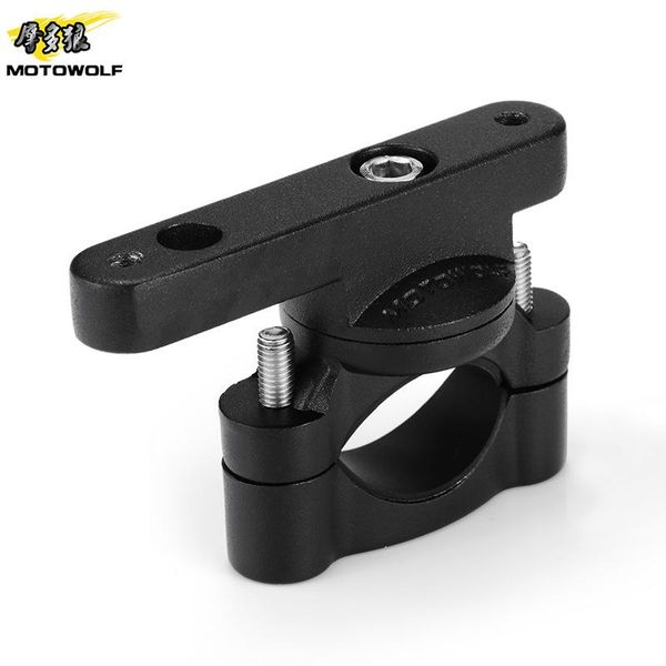 

handlebars motorcycle rearview mirror extension mount bracket holder for motorbike electric cars atvs with parts