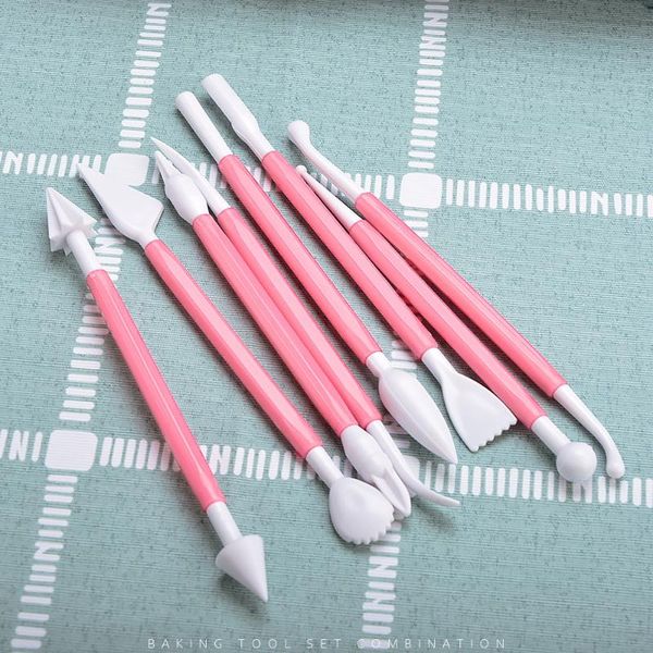 

xyj kitchen baking tool diy cake cream decorating scraper convenient pasty carved engraved rod spatulas cutter edge smoother & pastry tools