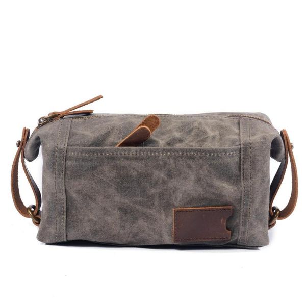 

cotton canvas travel bag short business casual retro handbag men shoulder messenger solid duffel bags